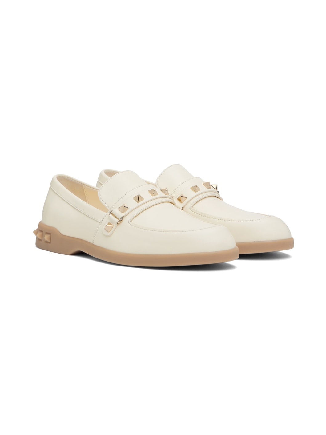 White Leisure Flows Loafers - 4