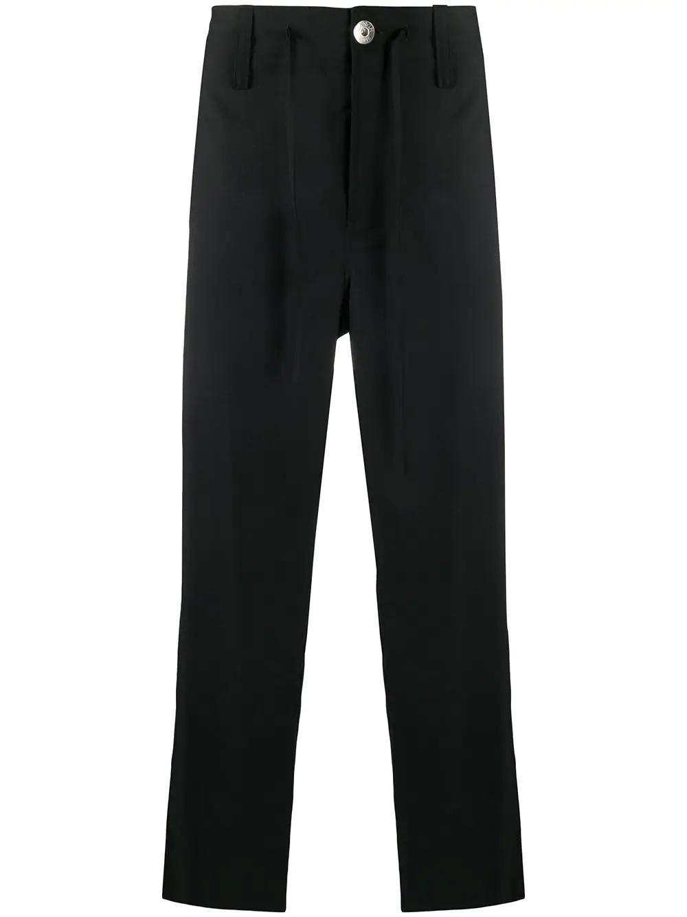 crop tailored trousers - 1