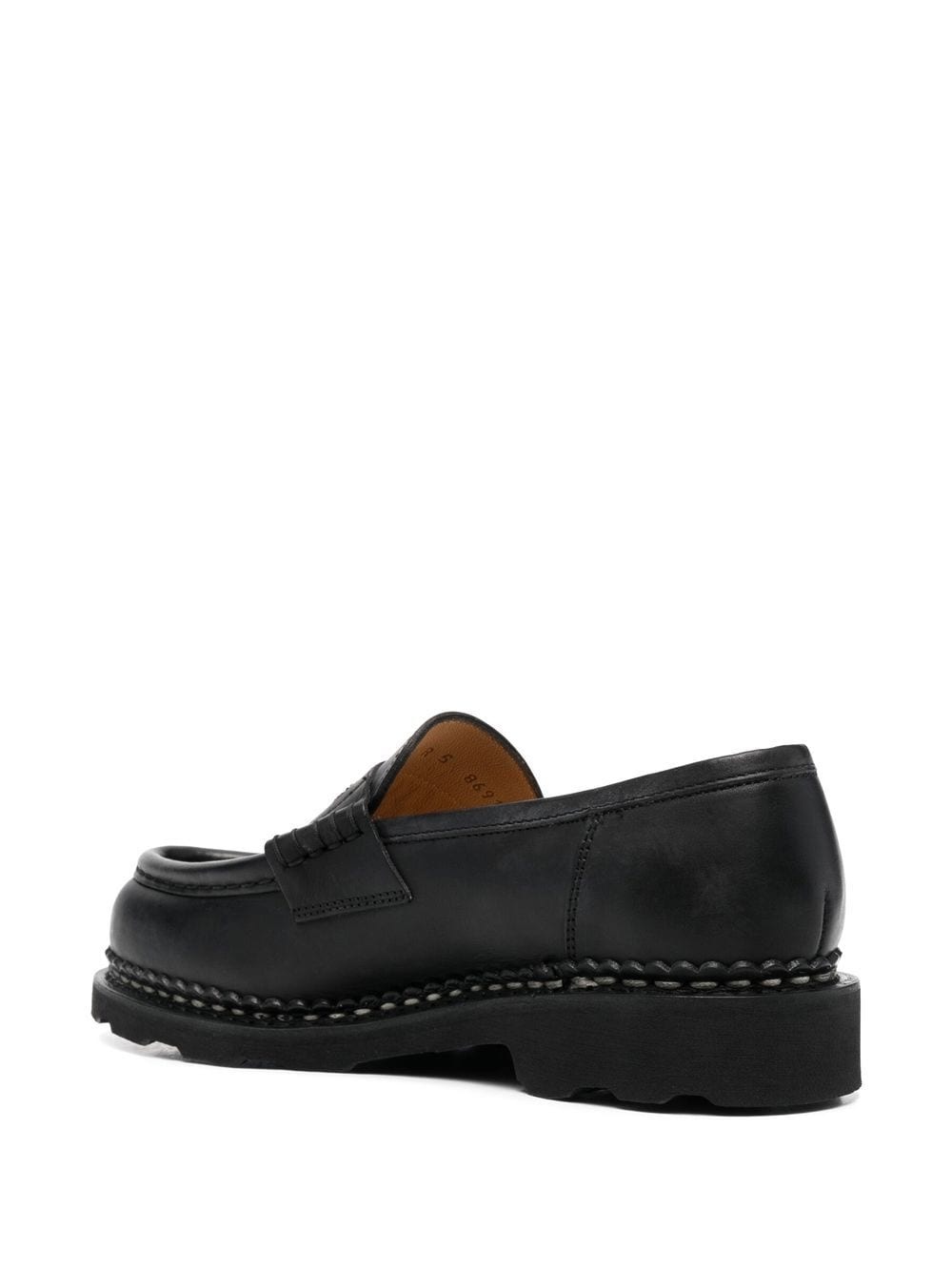 Orsay leather moccassin loafers - 3
