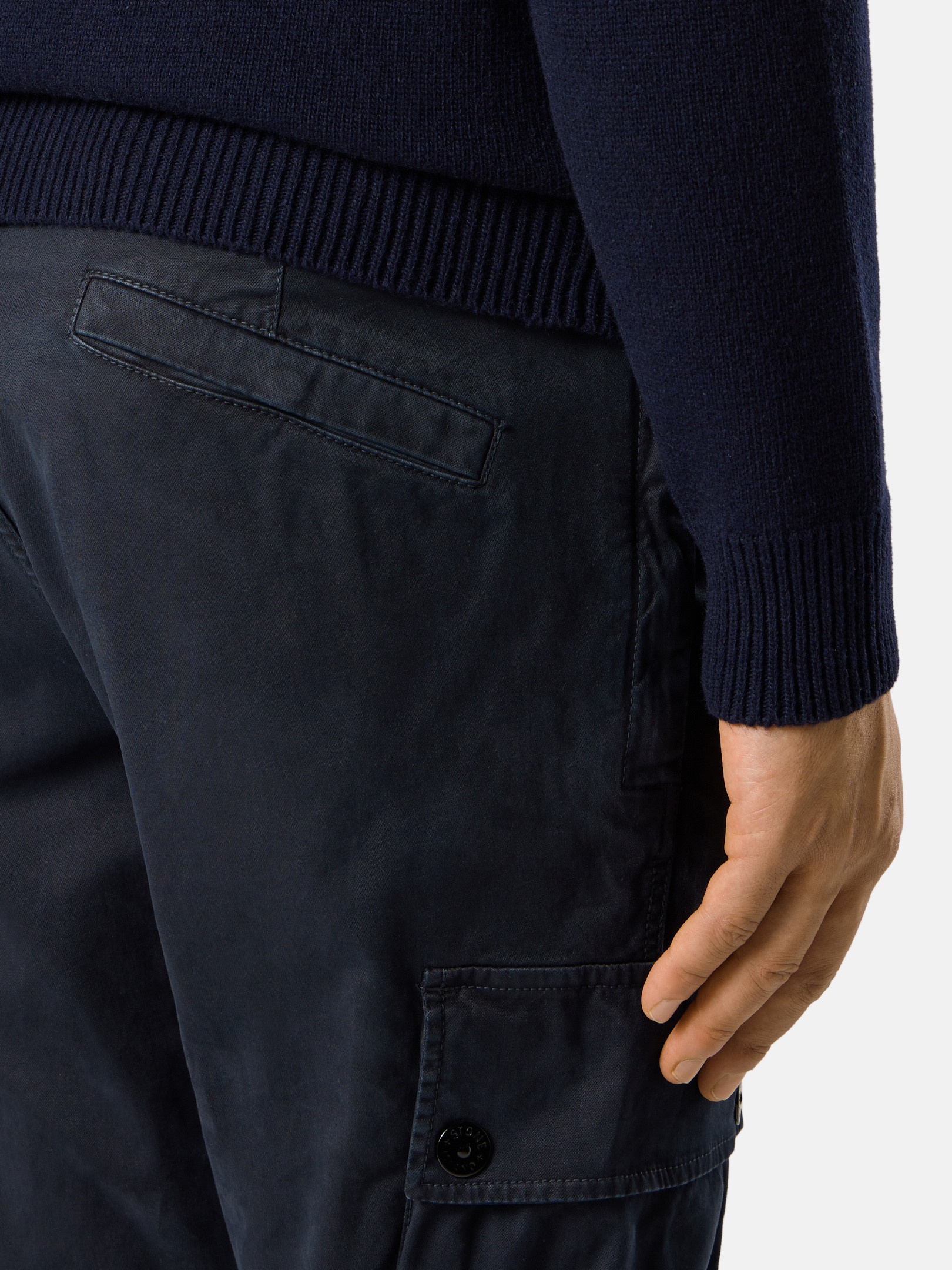 3100034 STRETCH ORGANIC BROKEN TWILL COTTON 'OLD' EFFECT - 4