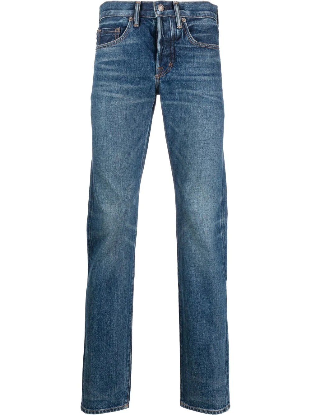 low-rise slim-fit jeans - 1