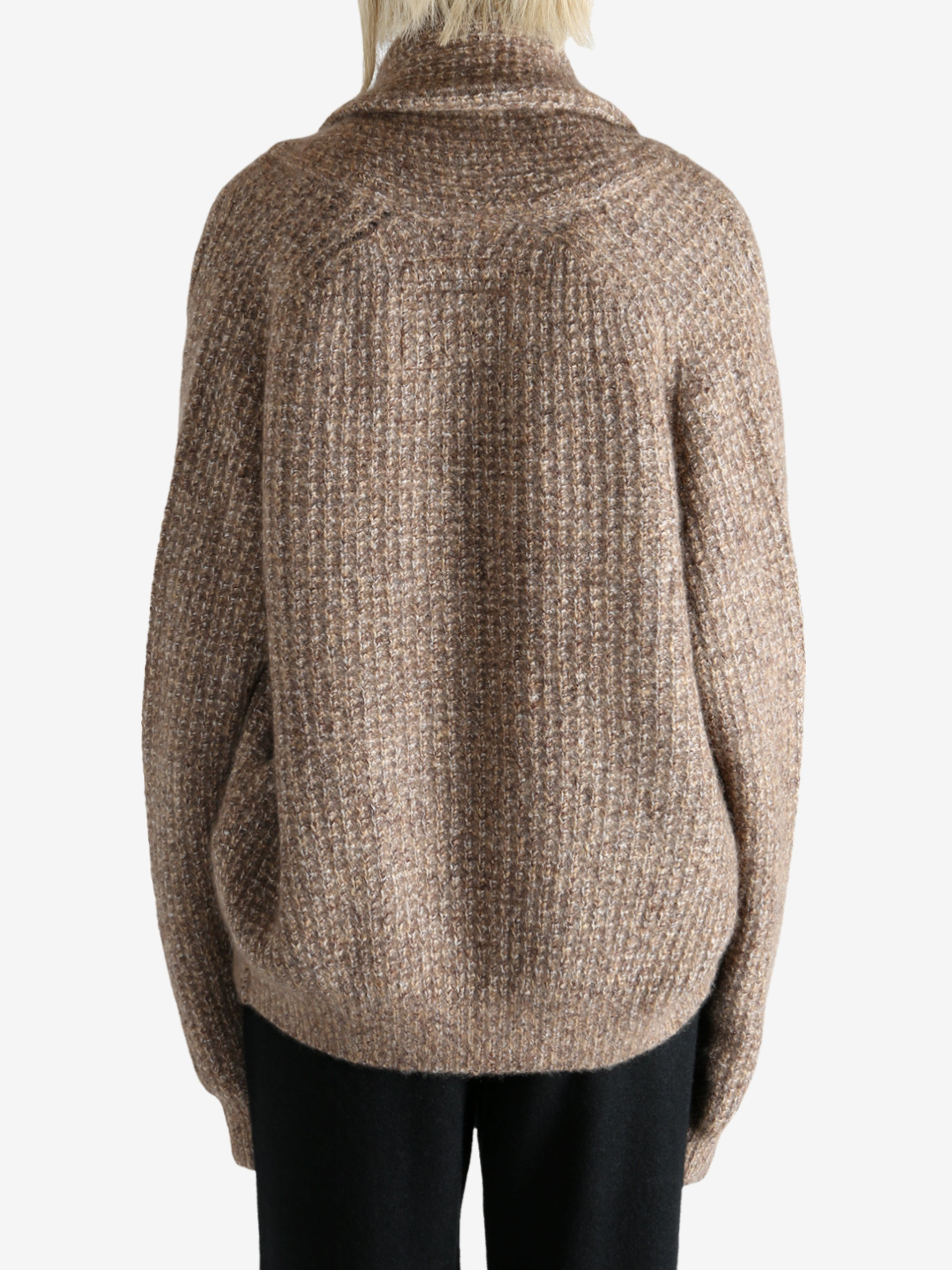 FRENCKENBERGER - Women Waffle Cardigan - 3