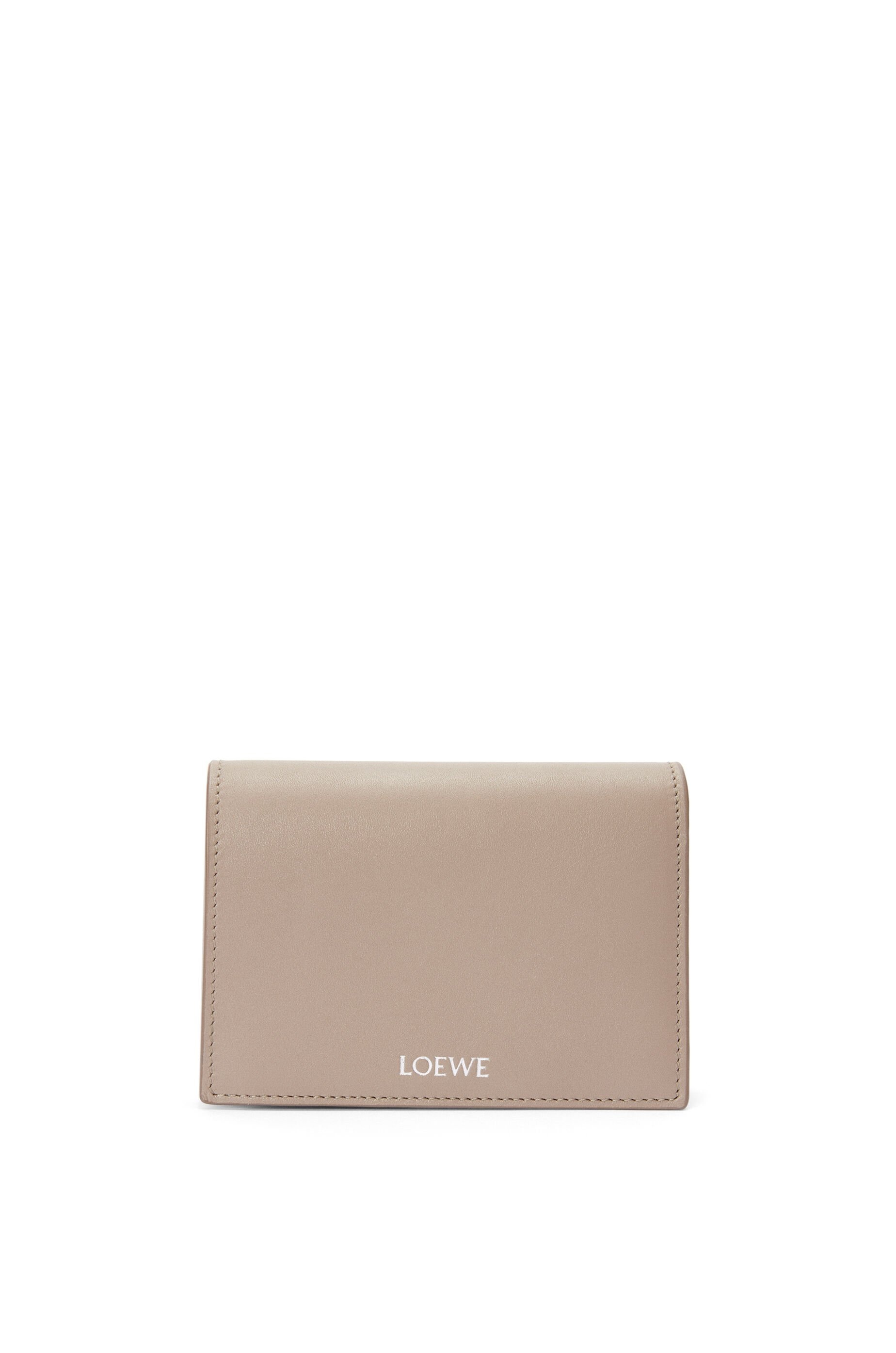 Folded wallet in shiny nappa calfskin - 1