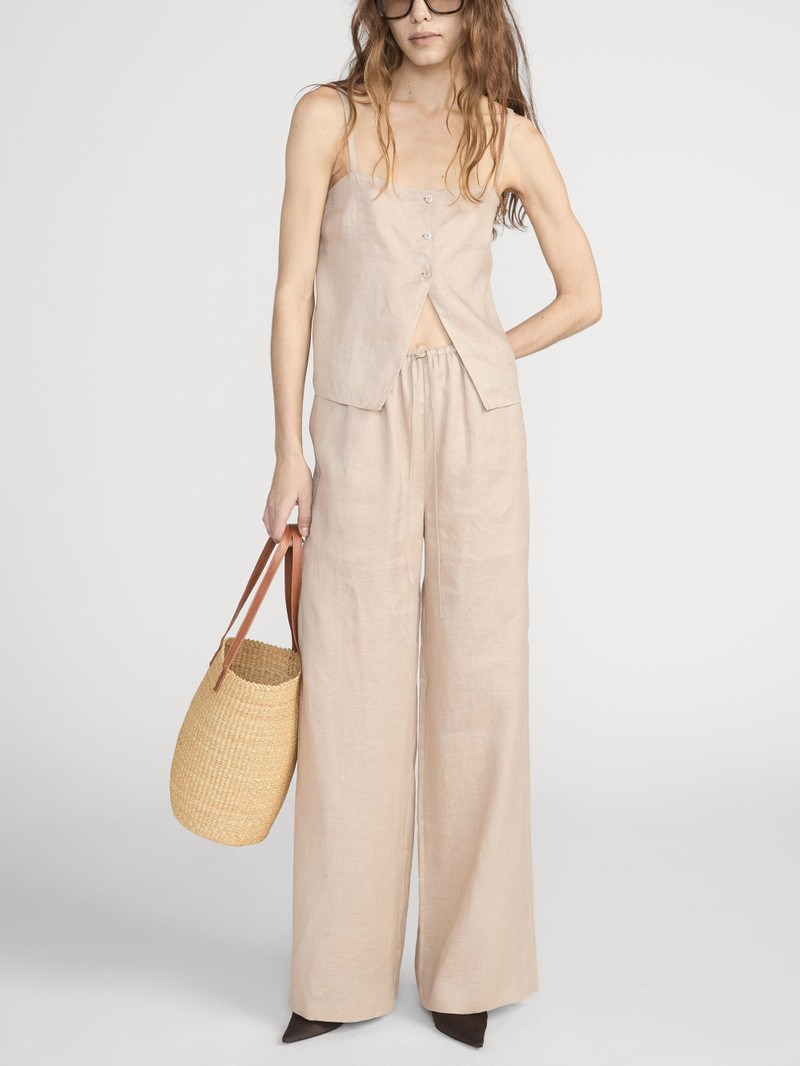 FRAME The Linen Button Cami outlook