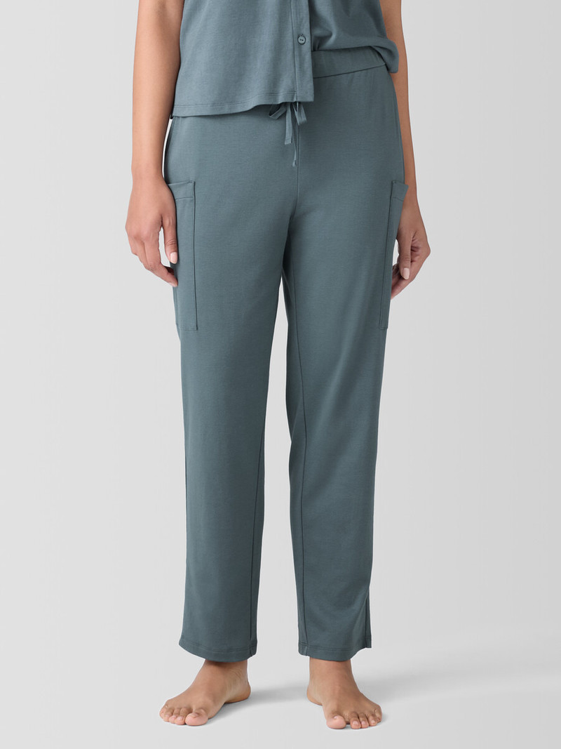 Organic Cotton Interlock Slouchy Sleep Pant 3