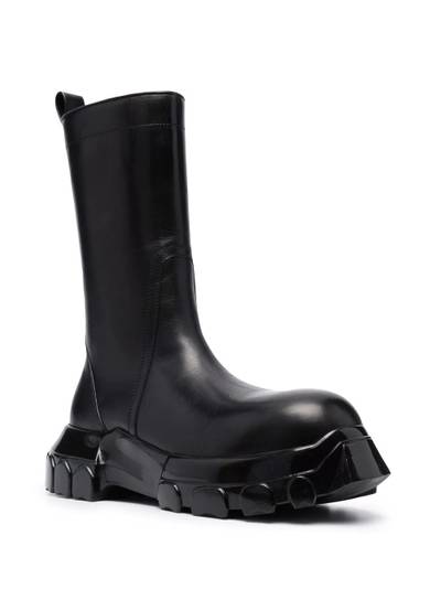 Rick Owens chunky-sole mid-calf boots outlook