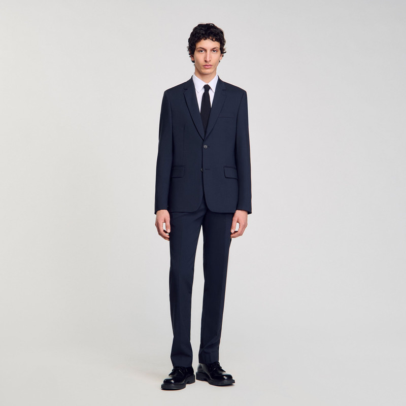 Sandro WOOL SUIT JACKET outlook