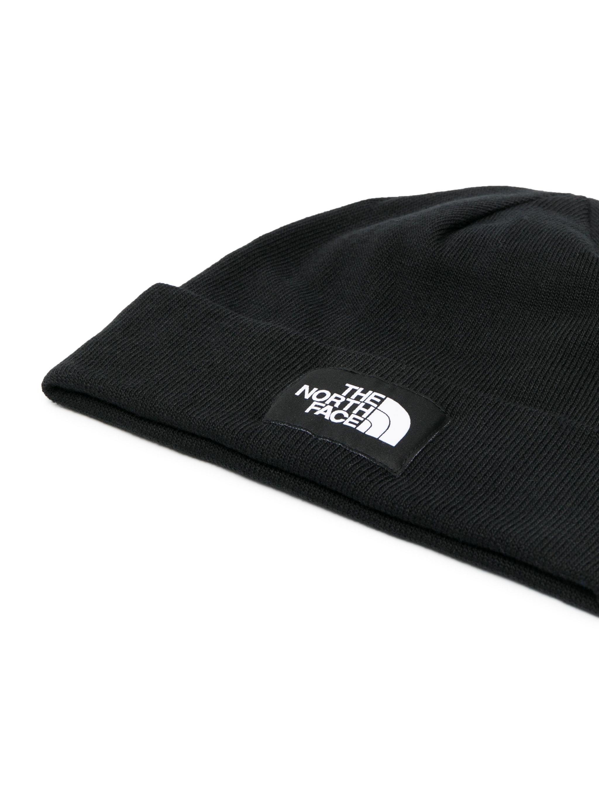 logo-patch ribbed beanie - 2