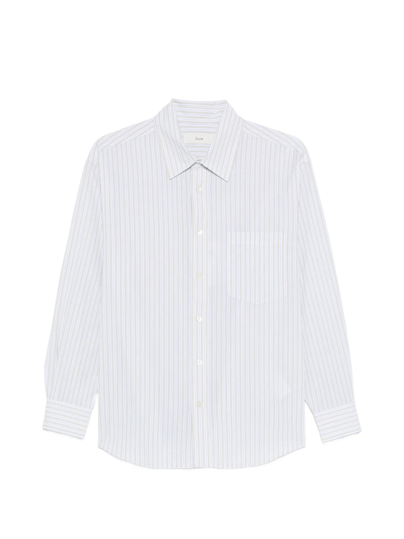 Dunst Striped-pattern Chest-pocket Shirt 1