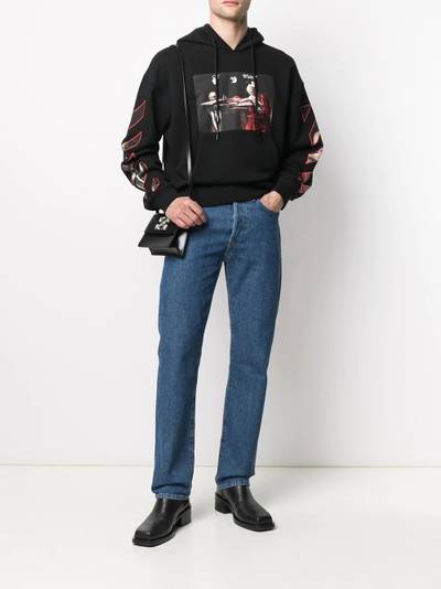 Off-White Caravaggio painting hoodie outlook