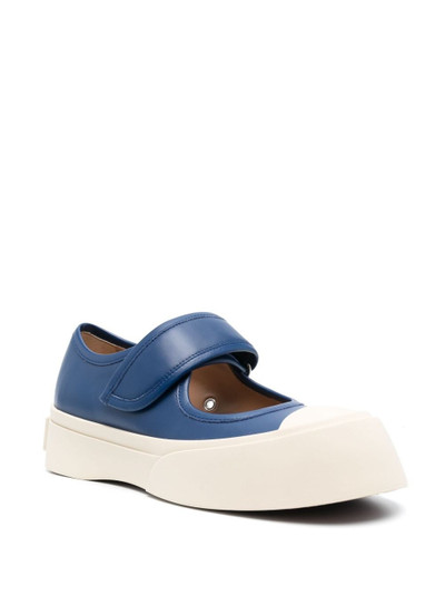 Marni Pablo Mary Jane leather sneakers outlook