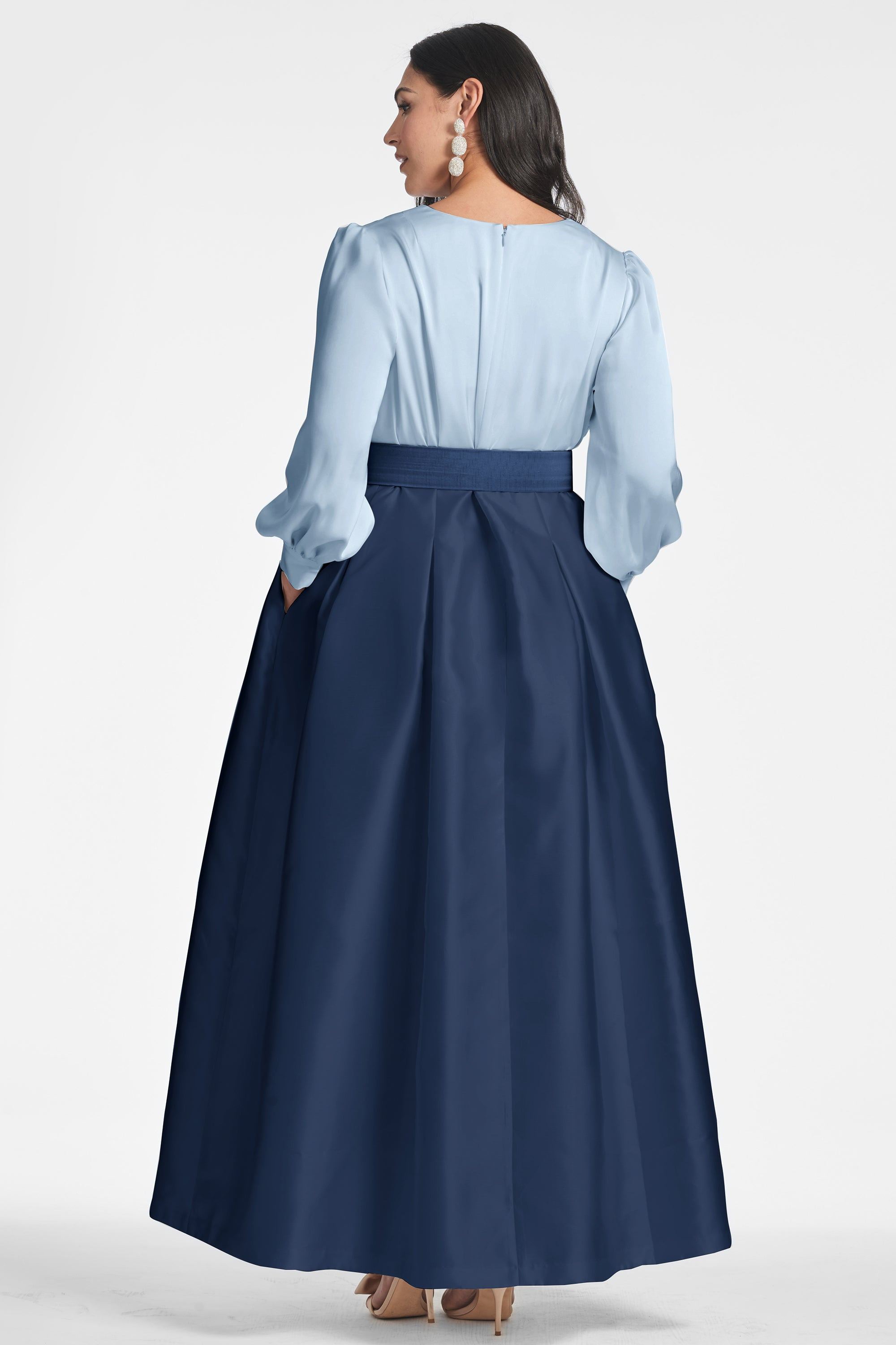 Zoe Gown - Slate/Navy - 7