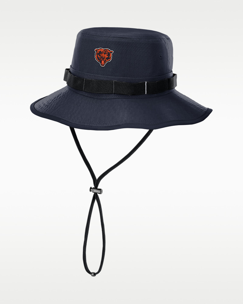 Chicago Bears Primetime Apex Boonie Men's NFL Dri-FIT College Bucket Hat 1