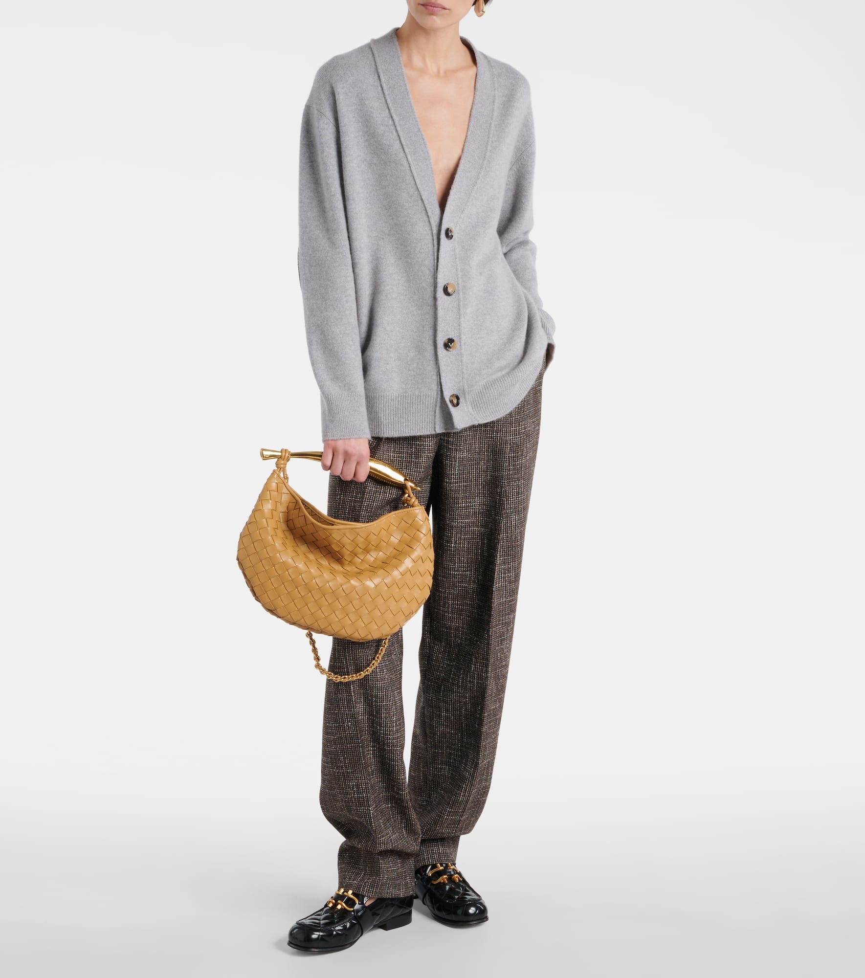 Sardine Small leather shoulder bag - 5
