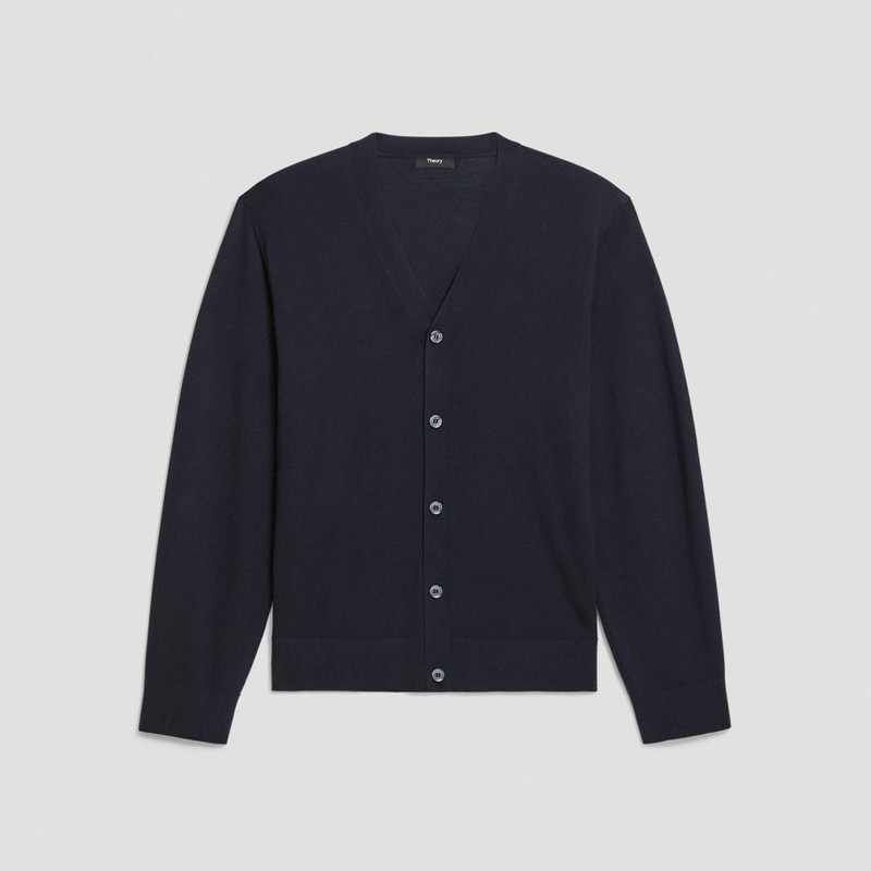 V-Neck Cardigan in Regal Wool 1