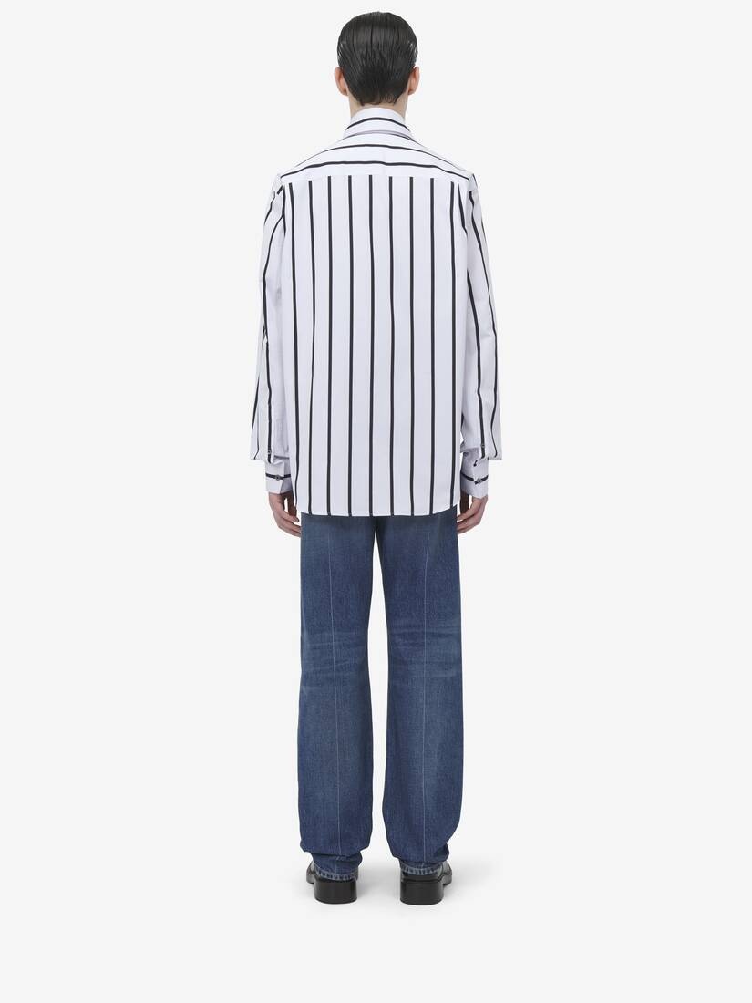 Skull Striped Shirt - 5