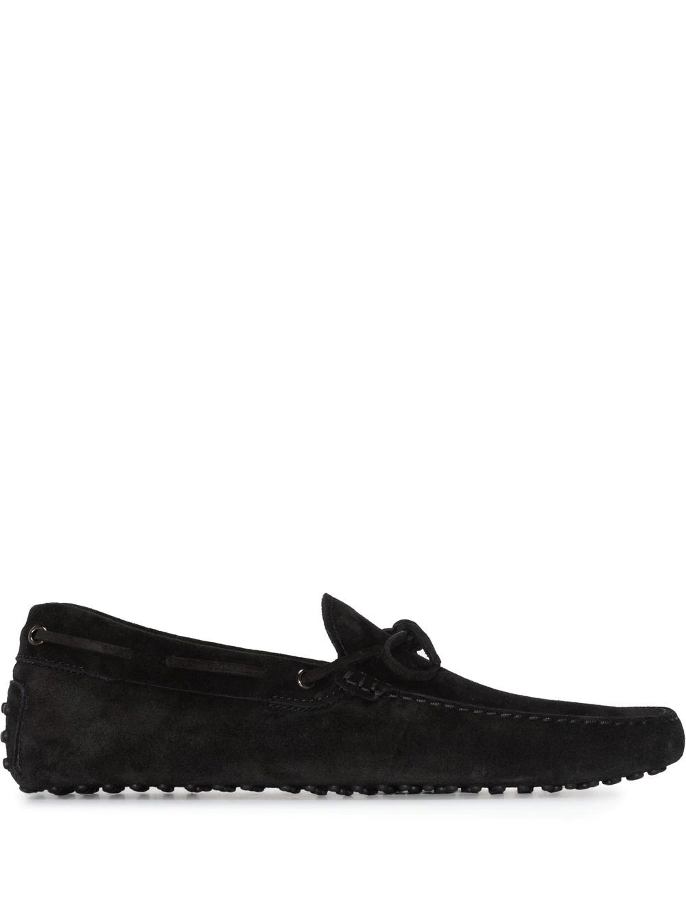 bow-detail leather loafers - 1