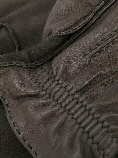 Brunello Cucinelli combined panelled gloves outlook