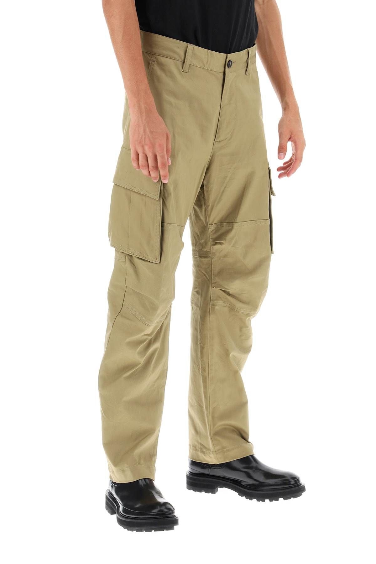 REGULAR FIT CARGO PANTS - 3