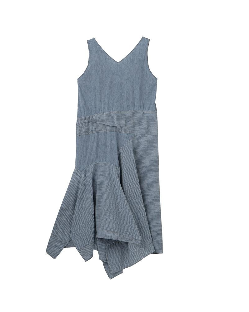 visvim VESPERA CHAMBRAY DRESS DMGD W outlook