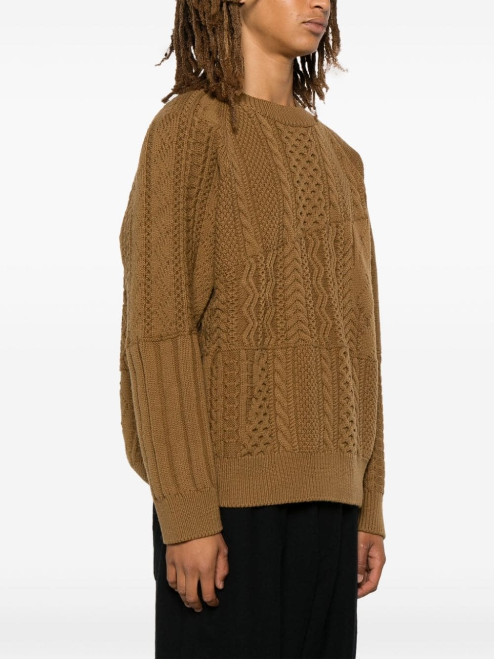 ribbed-knit sweater - 3