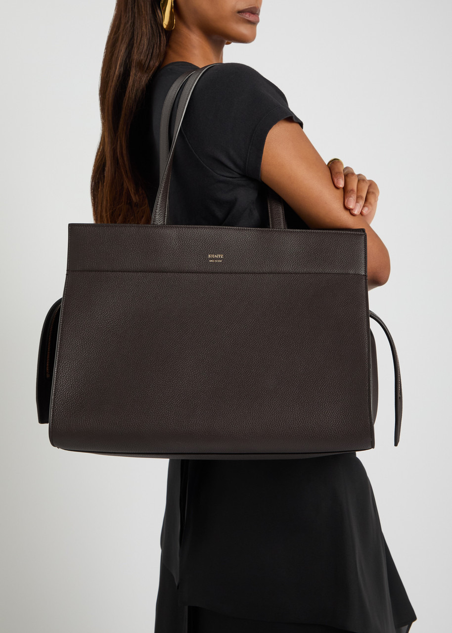 Khaite Crosby Grained Leather Tote bag - 5