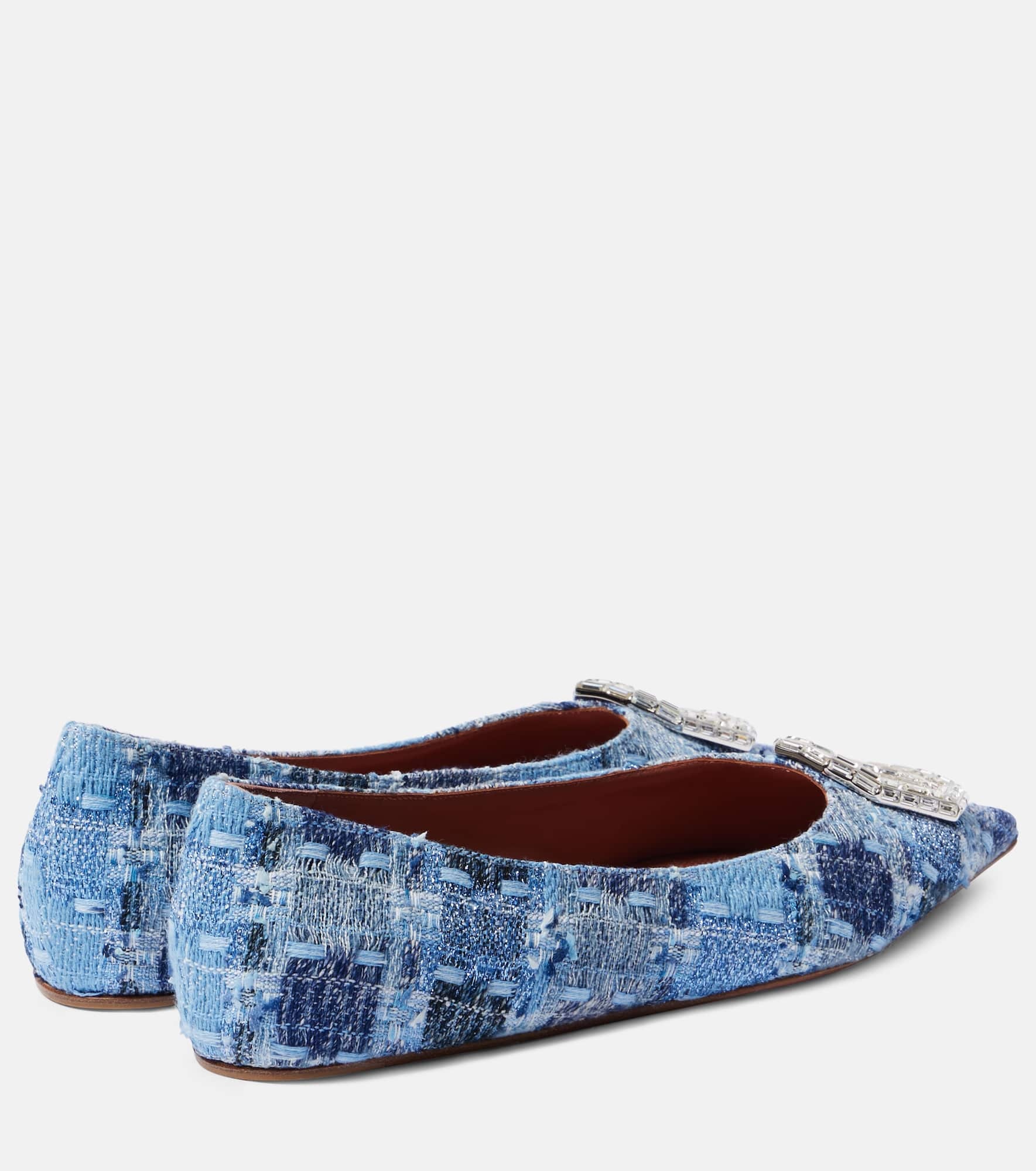 Camelia 90 embellished tweed pumps - 2