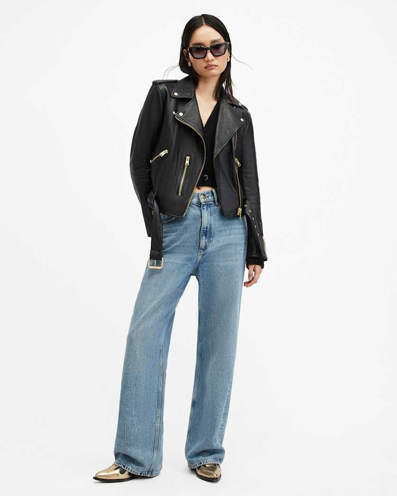 BALFERN LEATHER BIKER JACKET 4