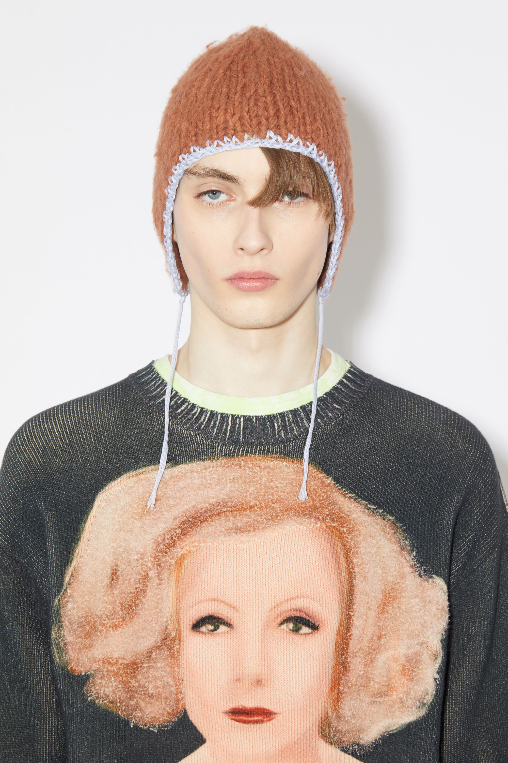 Printed sweater - Washed Black - 5
