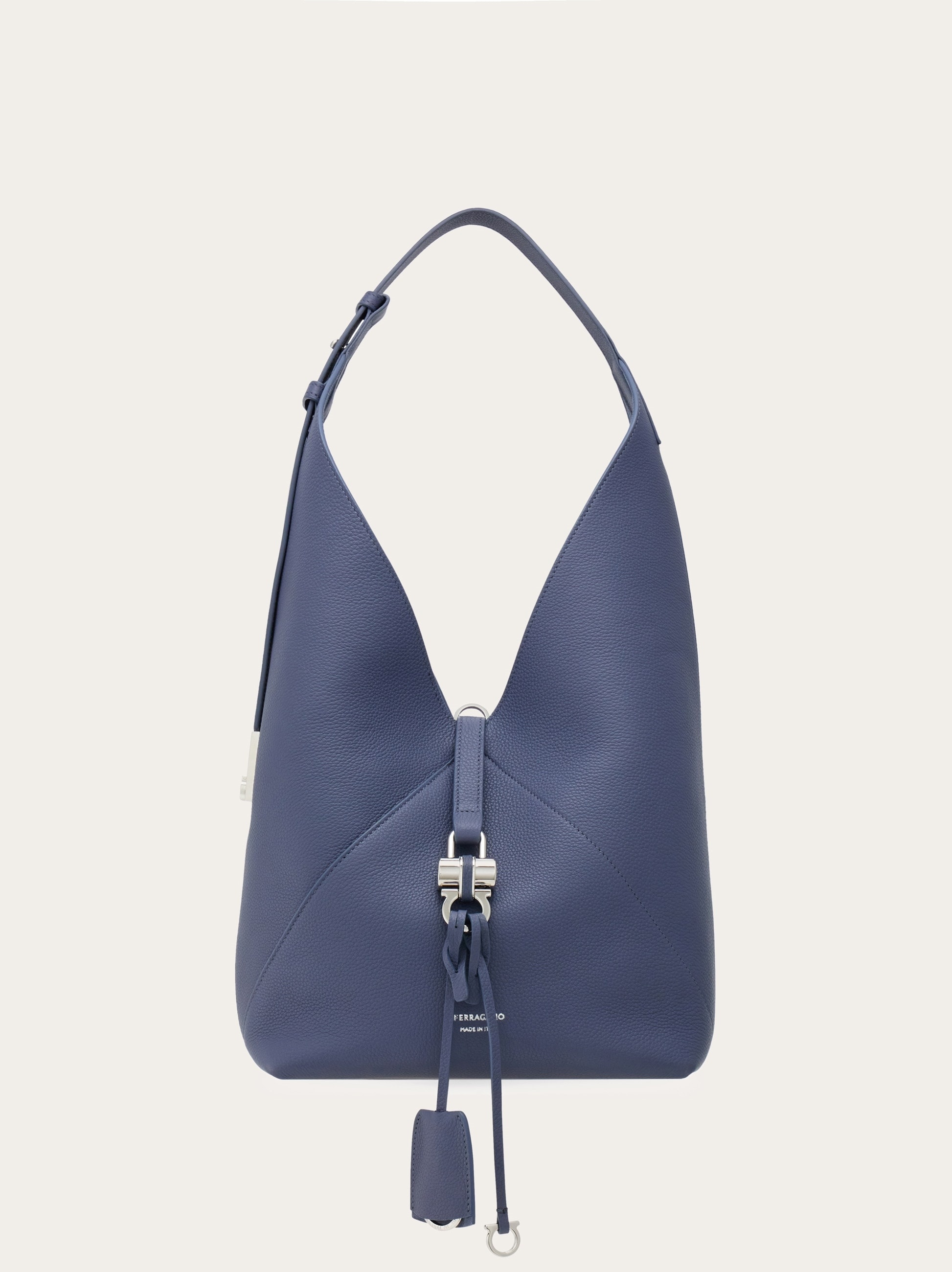 V-shaped hobo bag (M) - 1