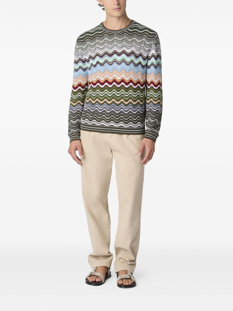 Missoni crew-neck sweater outlook