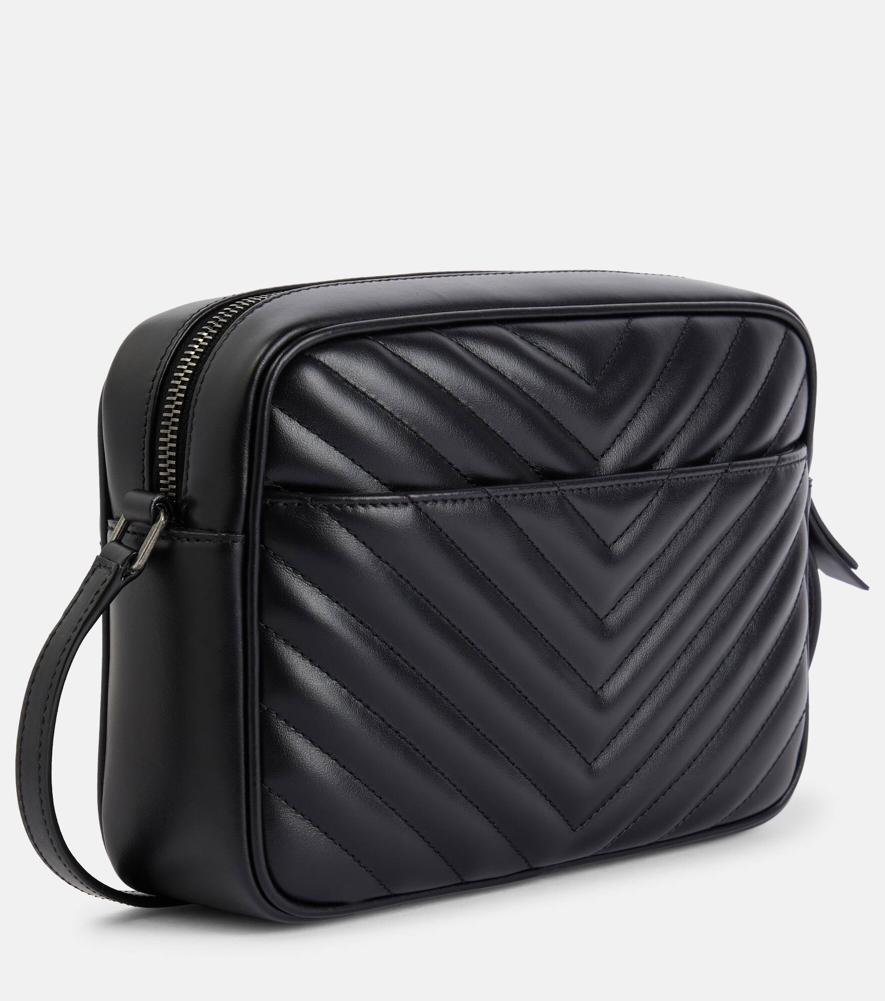 Lou quilted leather camera bag - 4