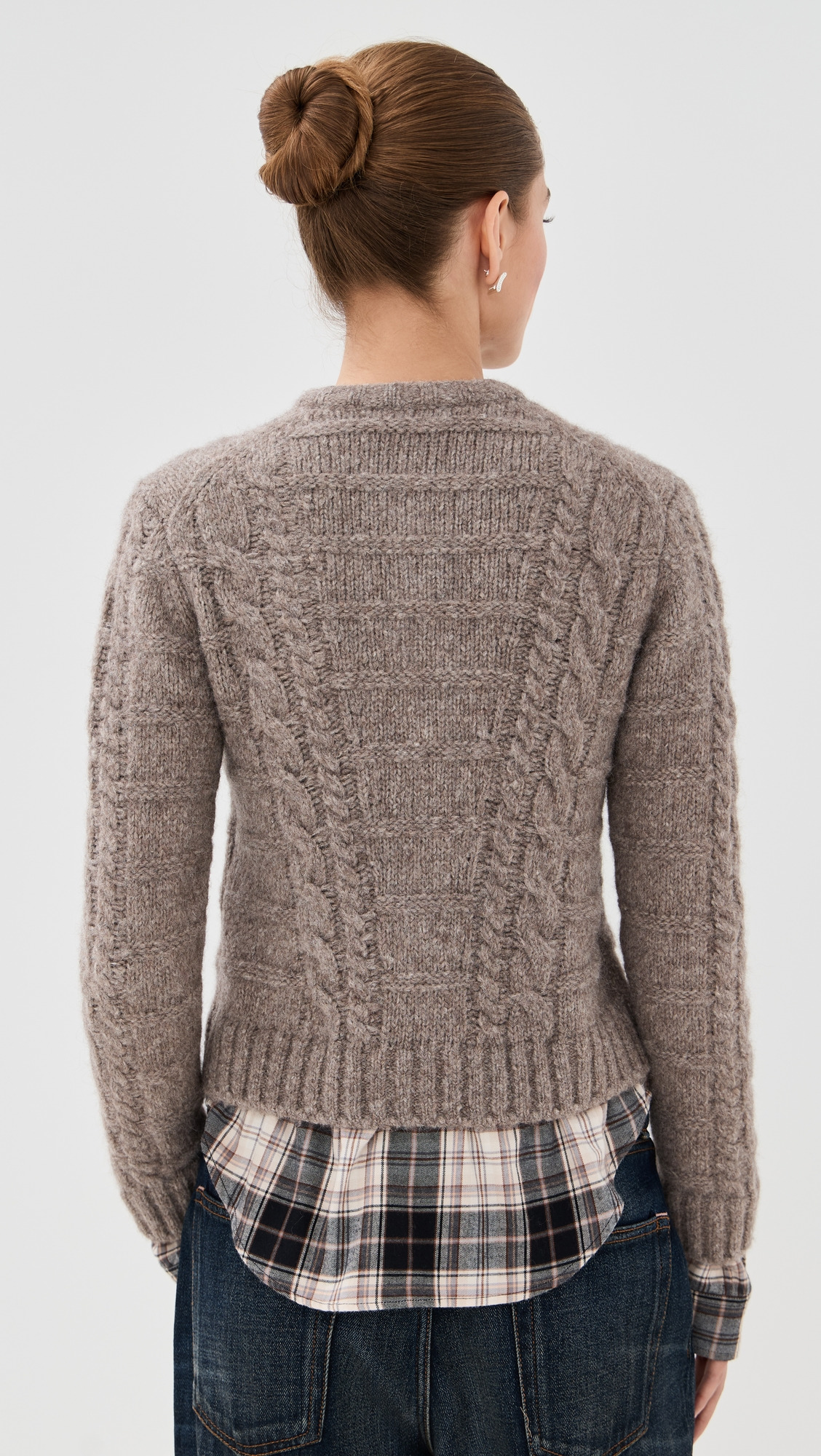 Yak Cotton Flannel Cardigan - 2