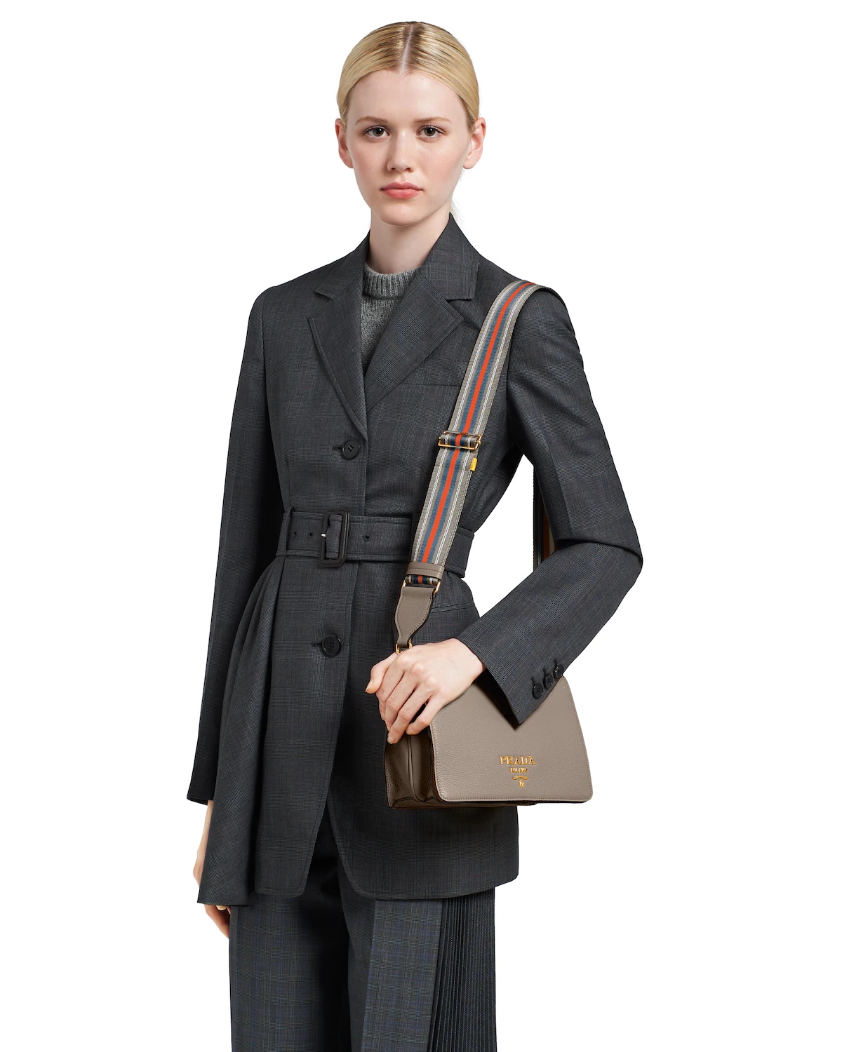Leather Shoulder Bag - 2