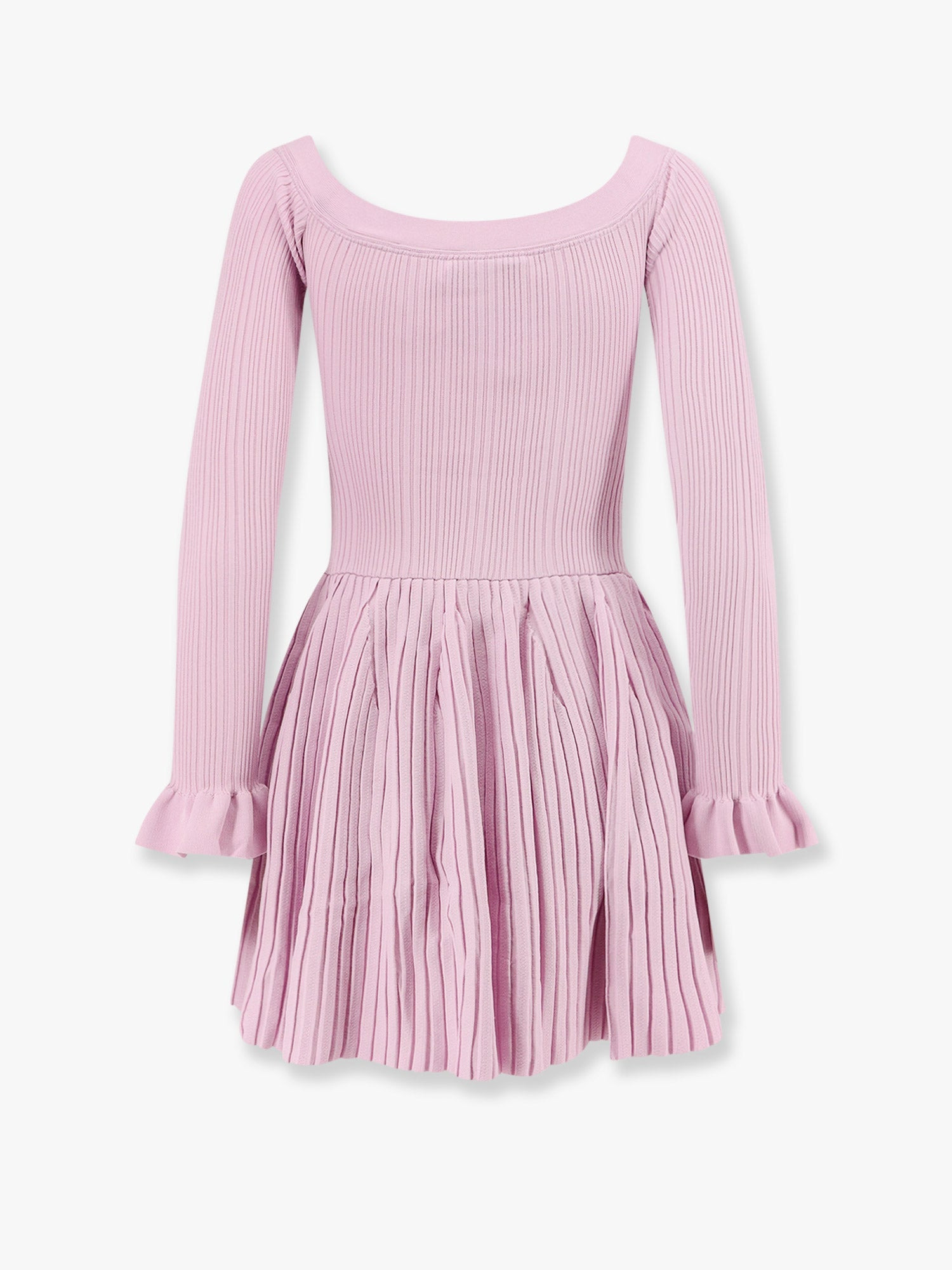 Self Portrait Women Ribbed Knit Mini Dress With Jewel Buttons - 5