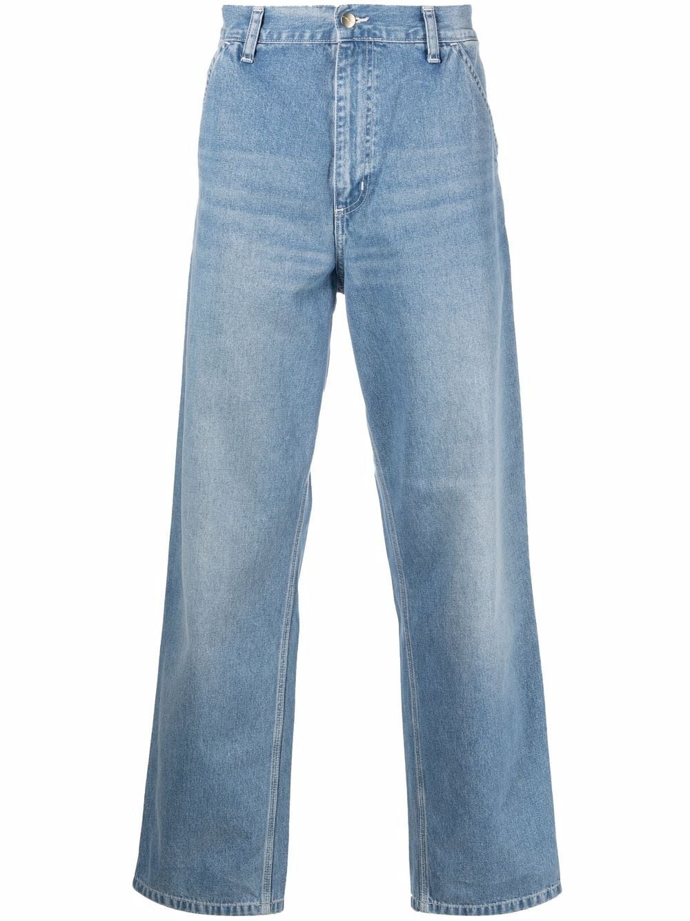 Simple straight-leg jeans - 1