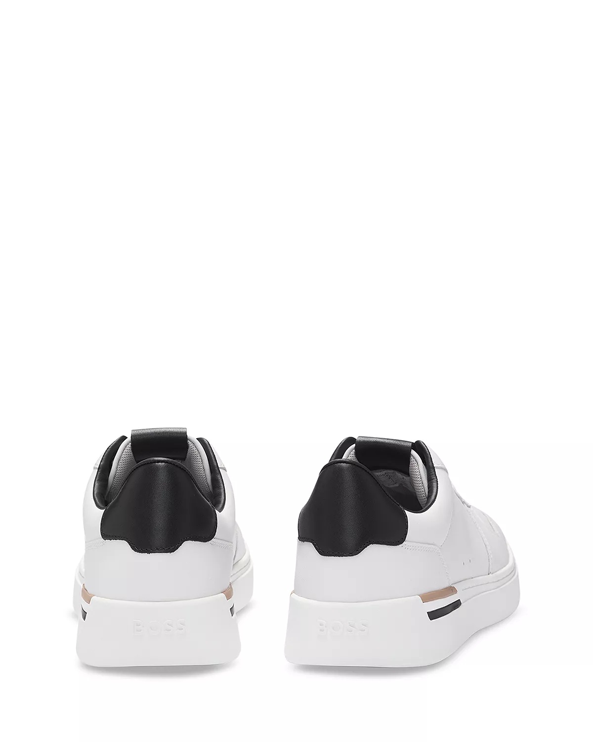 Men's Leather Lace Up Sneakers - 5