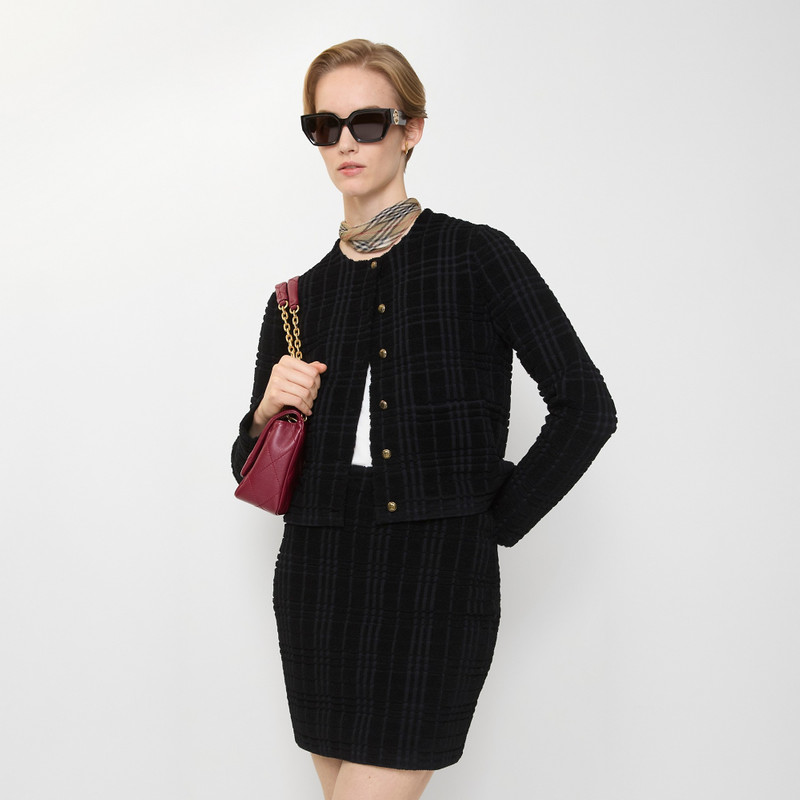 Burberry Wool Blend Mini Skirt outlook