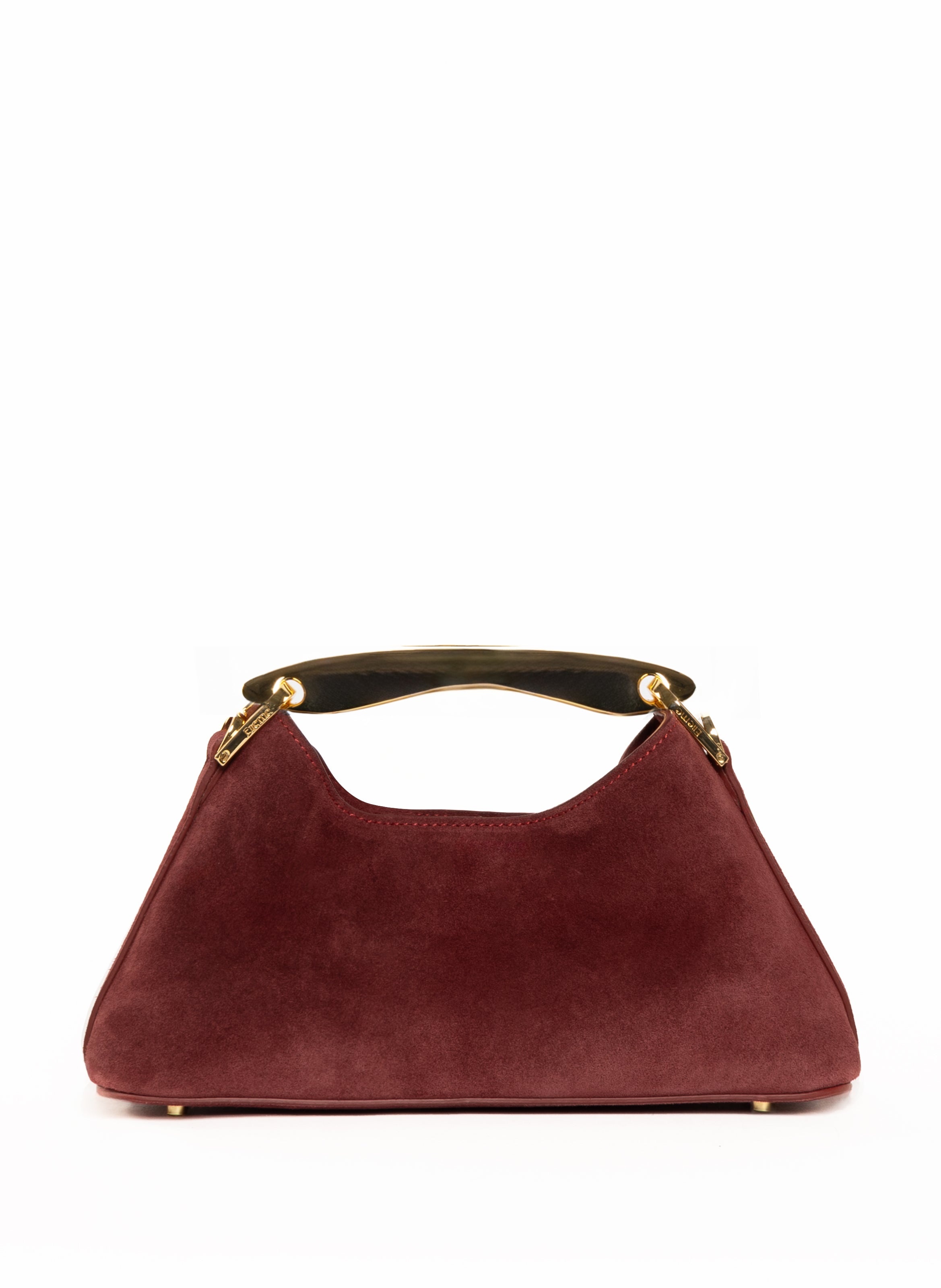 Mini Boomerang Suede Burgundy - 1