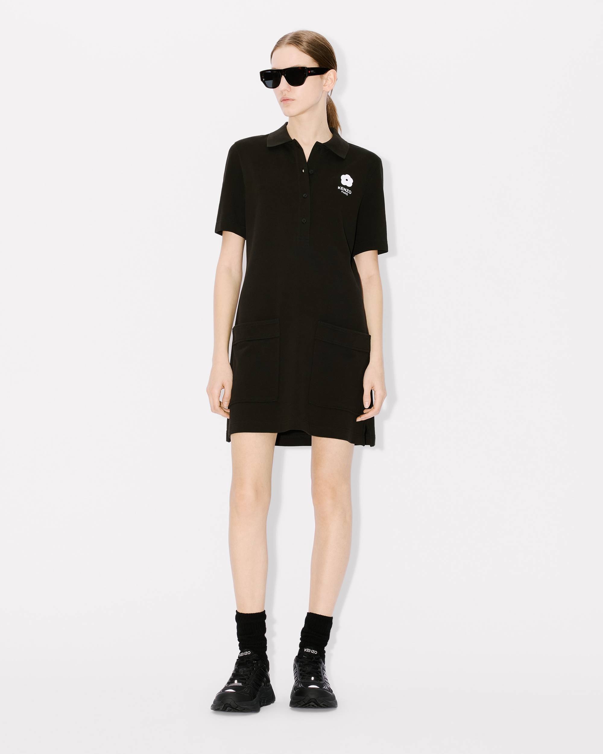 'Boke 2.0' embroidered mini polo dress - 4