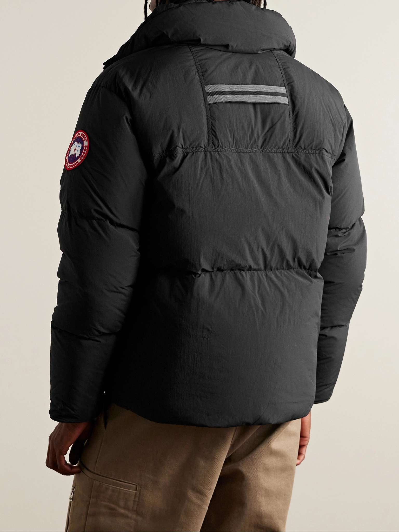 Lawrence Logo-Appliquéd Quilted Enduraluxe® Hooded Down Jacket - 4