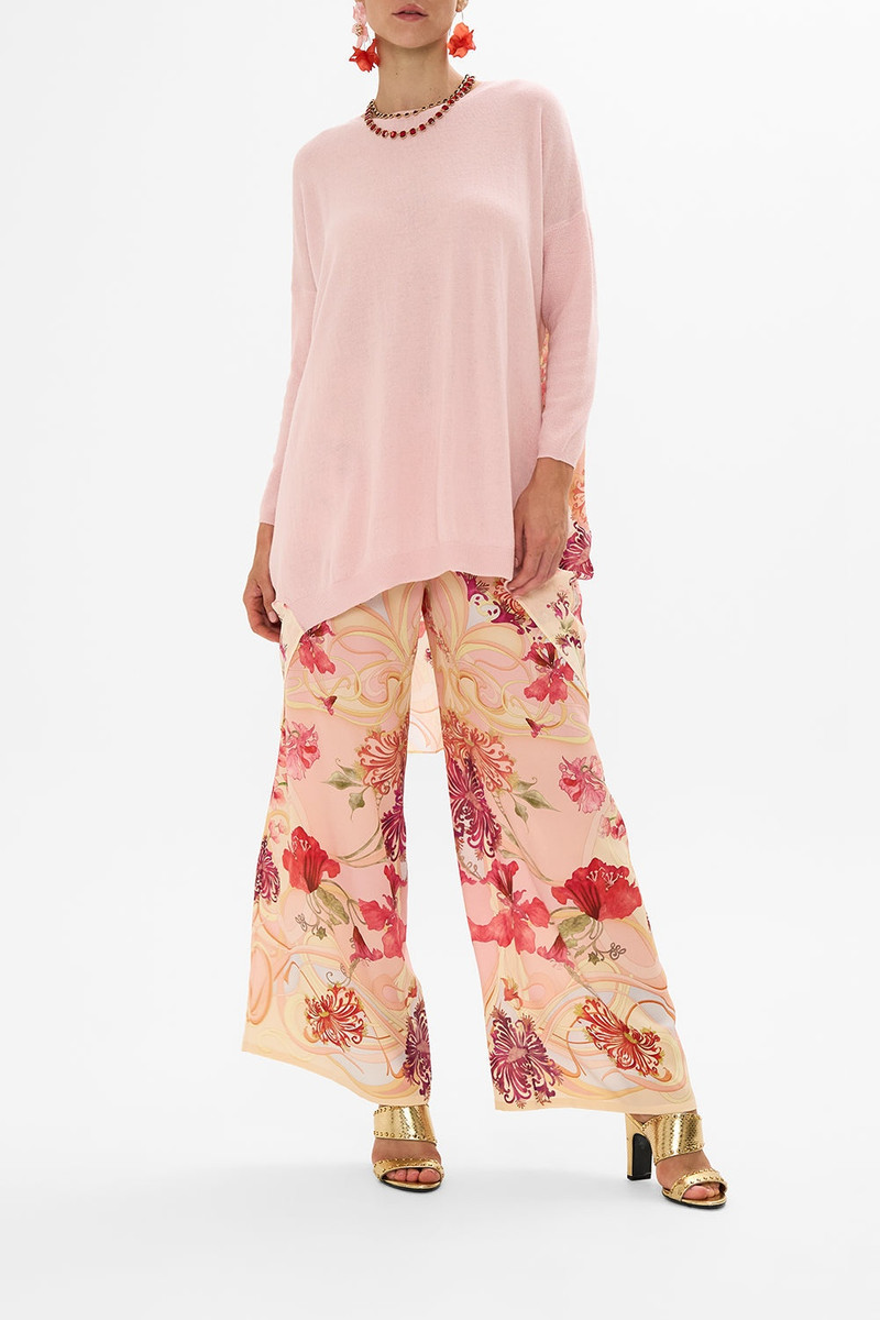 CAMILLA LONG SLEEVE JUMPER WITH PRINT BACK outlook