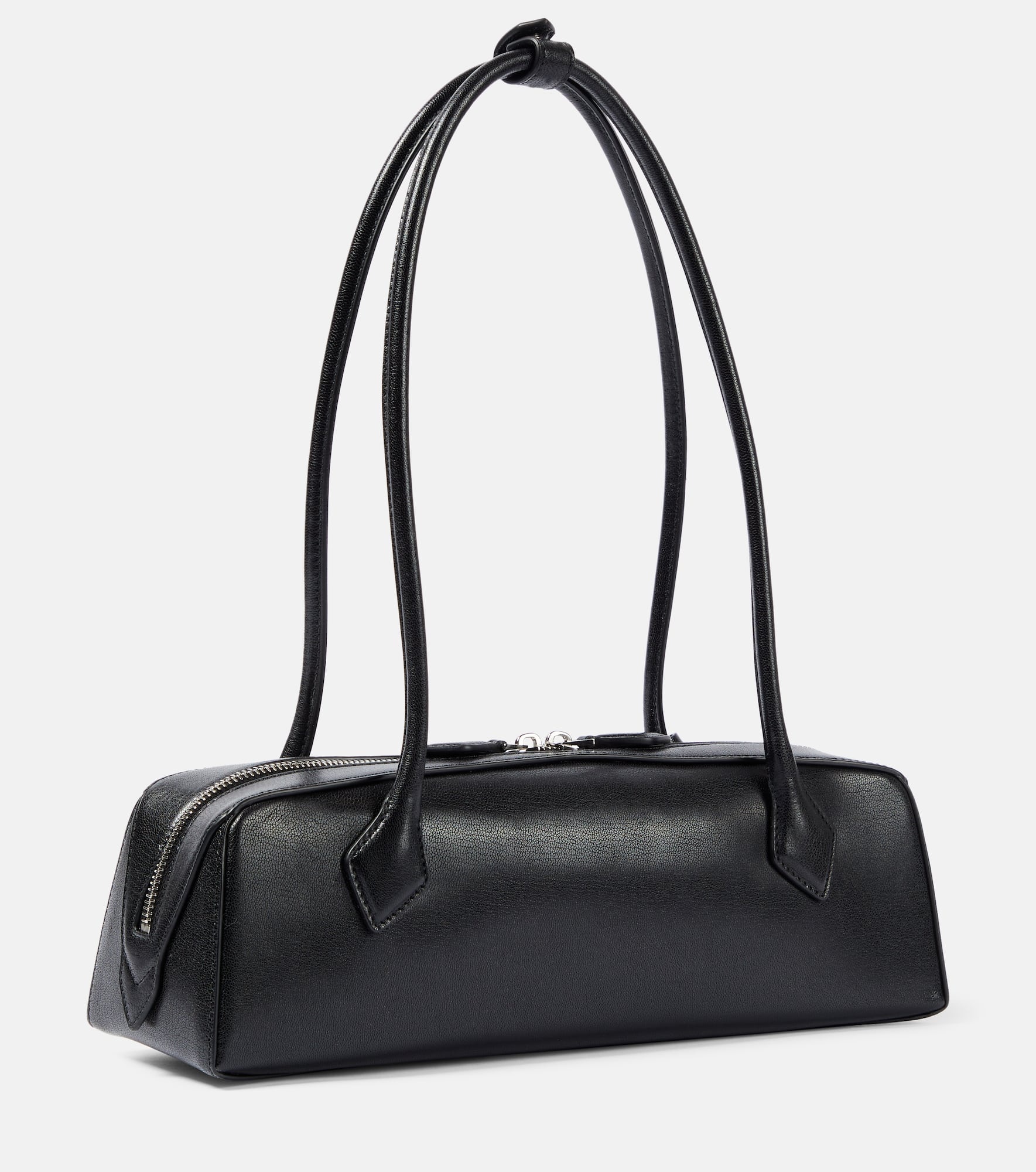 Le Teckel leather shoulder bag - 4
