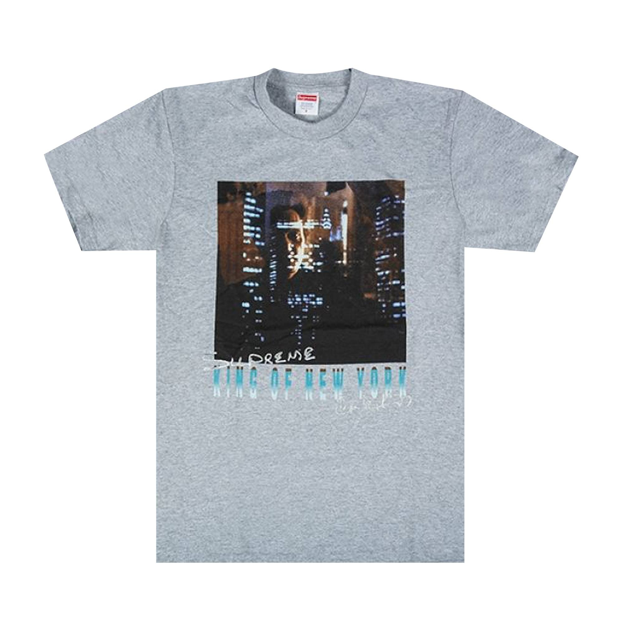 Supreme King of New York Tee 'Heather Grey' - 1