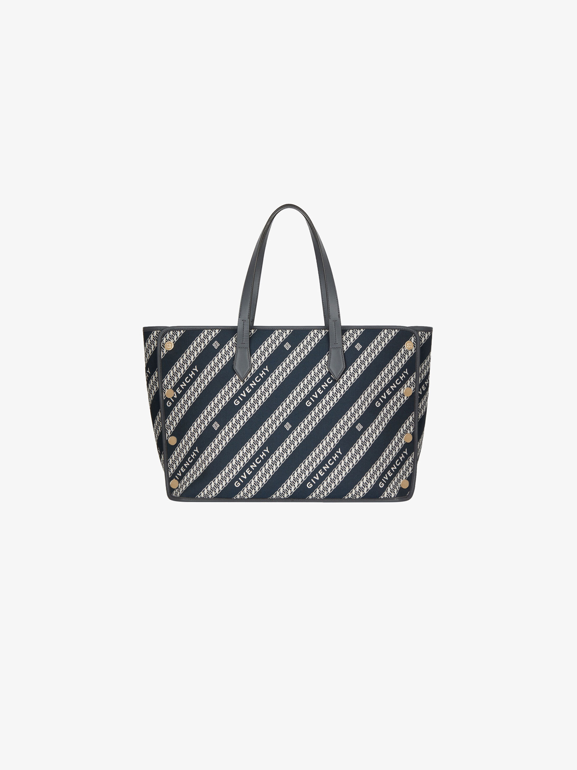 Medium Bond shopper in GIVENCHY chain jacquard - 1