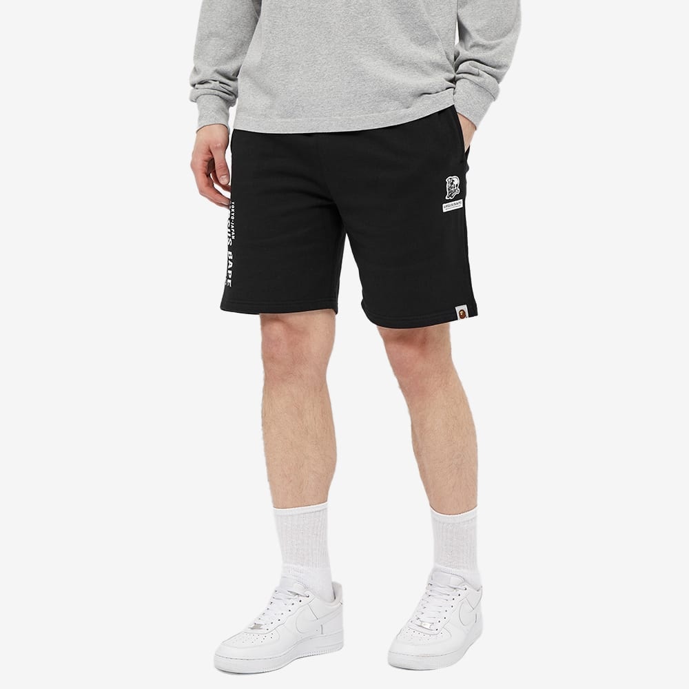 A Bathing Ape Ursus Camo Pocket Sweat Short - 4