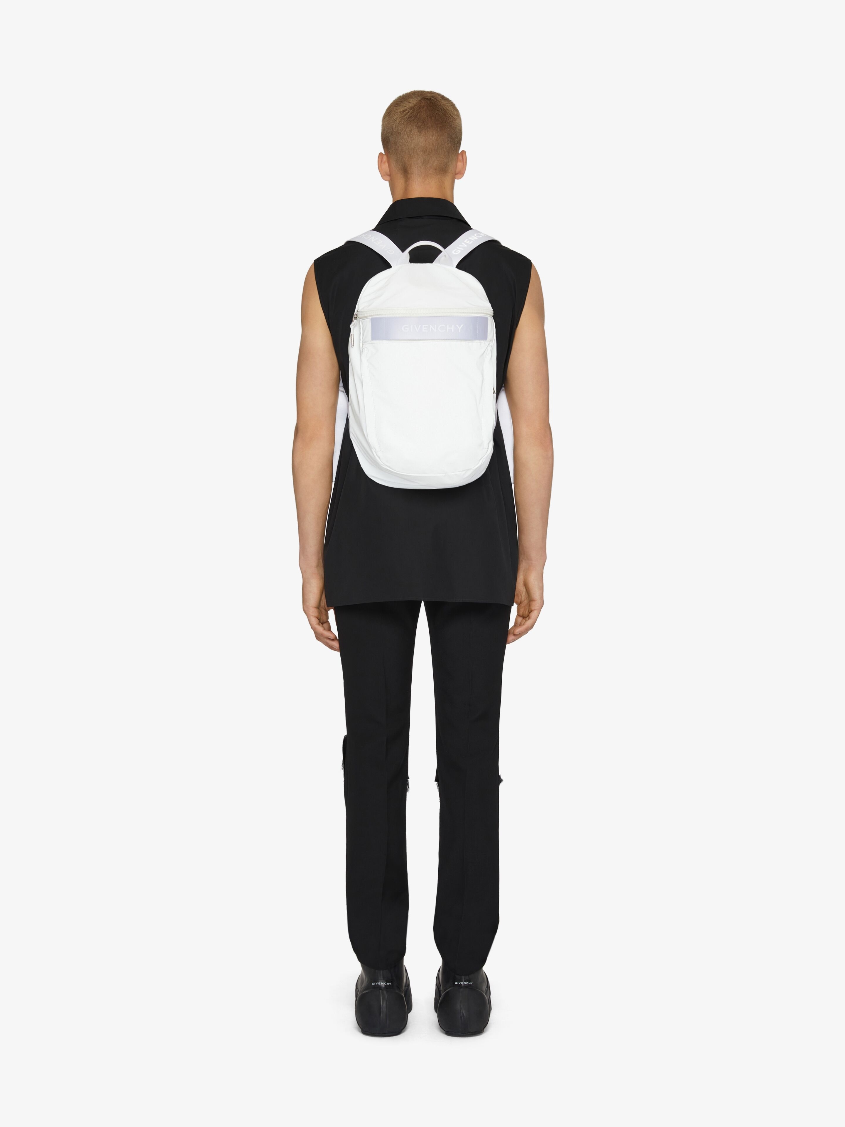 G-TREK BACKPACK IN REFLECTIVE NYLON - 2