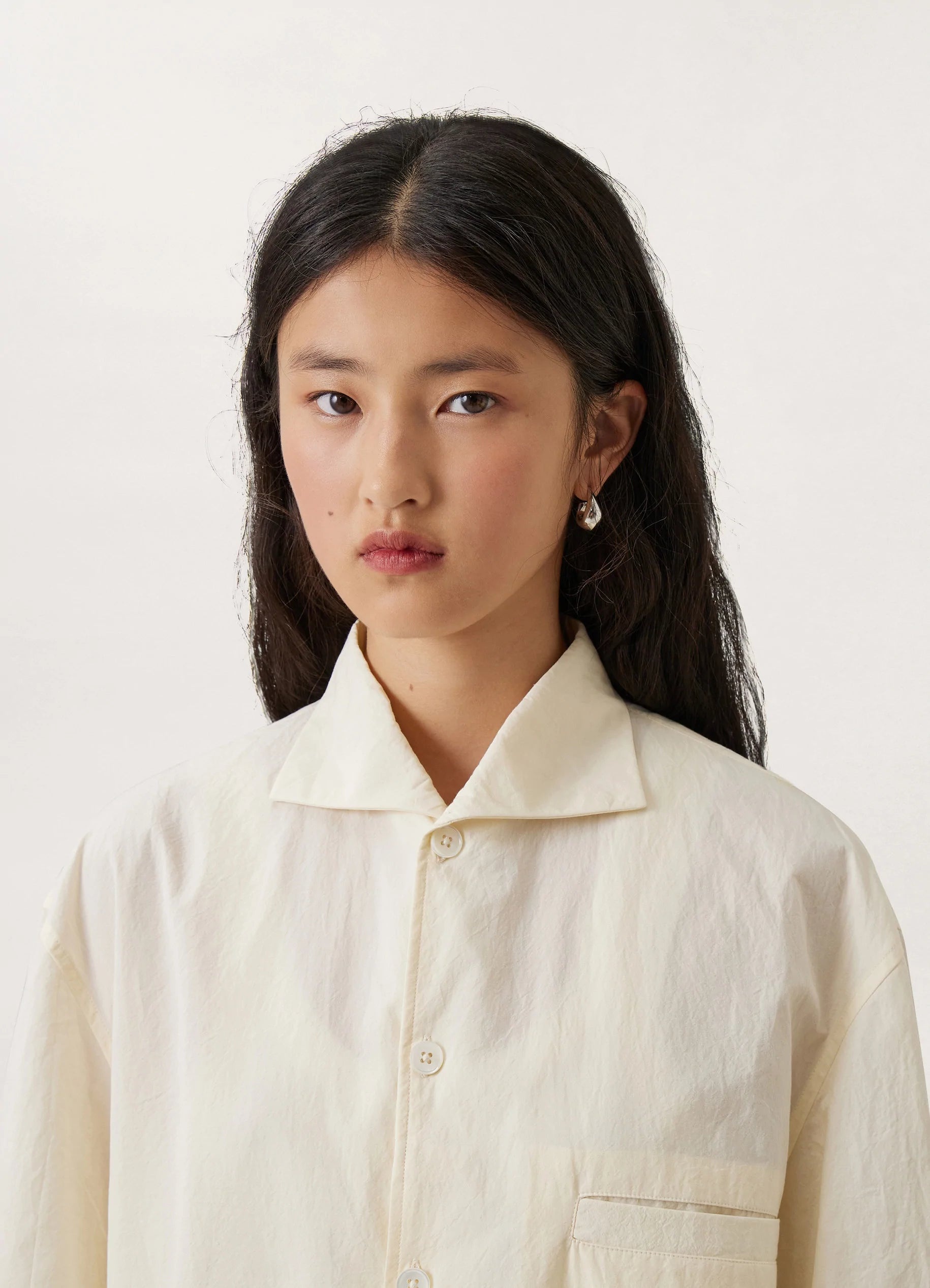CAMP COLLAR SHIRT
CREPE COTTON - 5