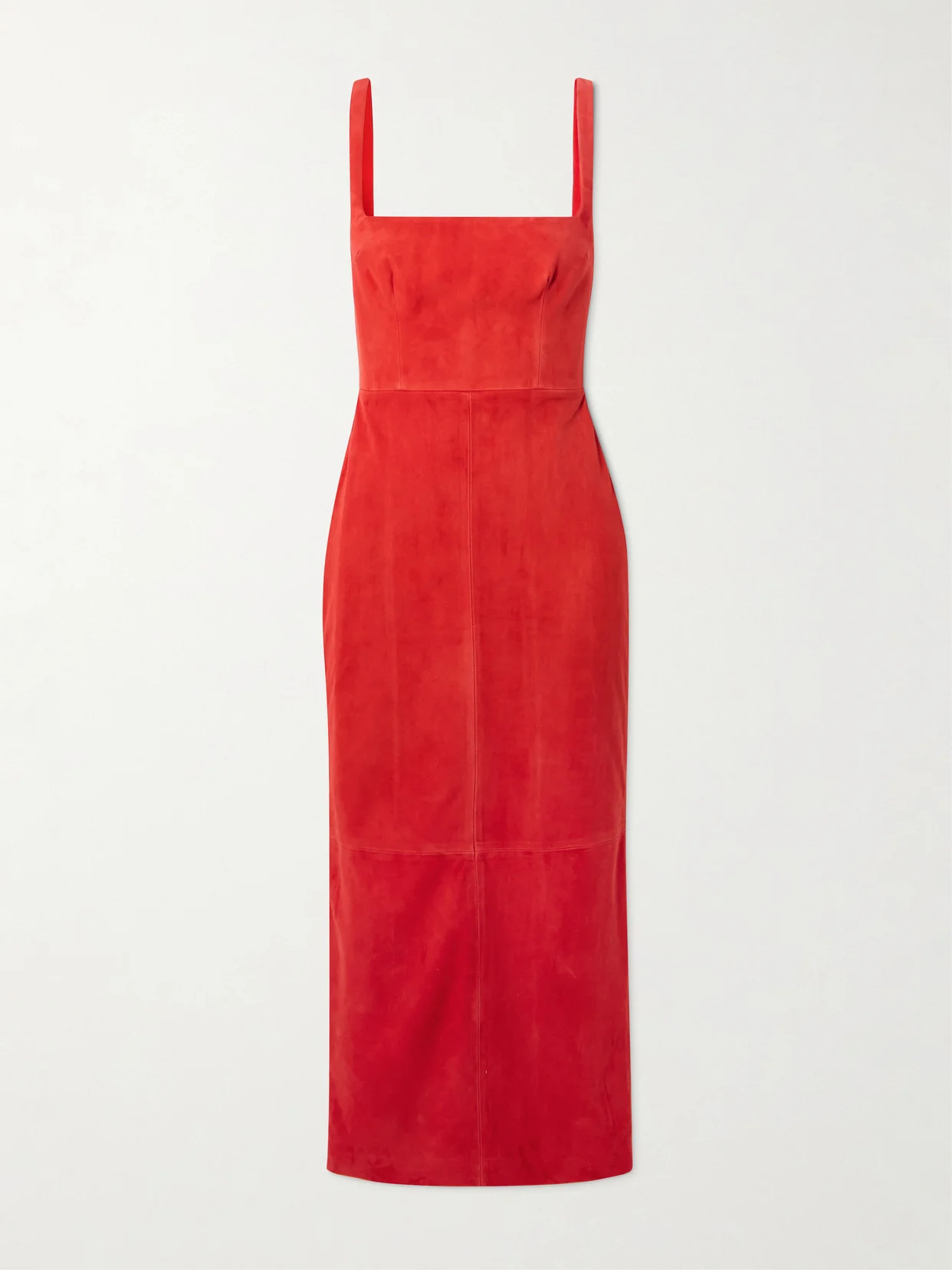 Singlet Suede Midi Dress - 1