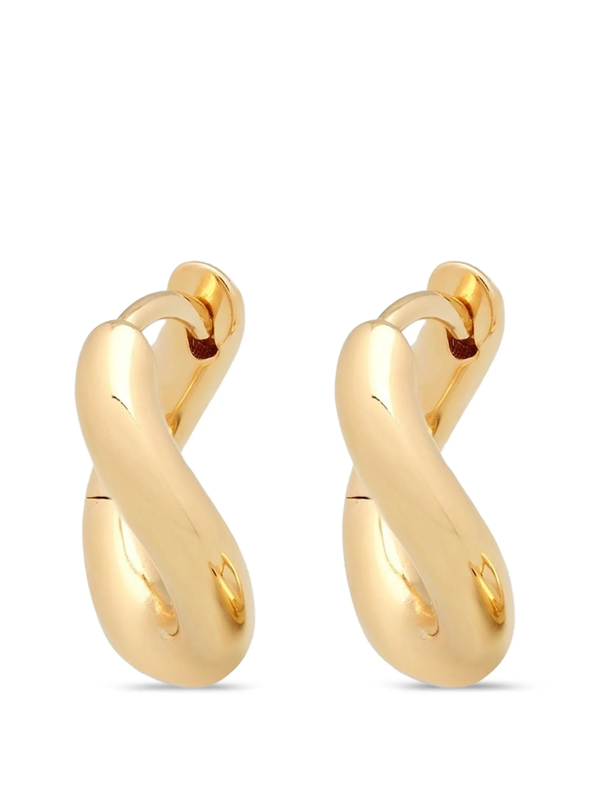Tom Wood River Huggie Hoop Earrings - 1